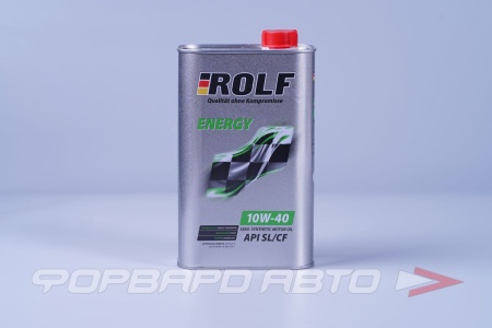 Купить Масло моторное 10W40 1л, ENERGY SL/CF ROLF 322232