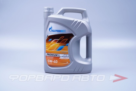 Купить Масло моторное 5W40 5л, Premium L SL/CF (с) GAZPROMNEFT 2389907664