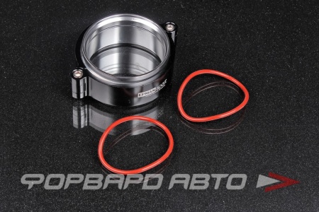 Купить Хомут V-Band (HD Clamp) 76 мм (3") + 2 алюминиевых фланца, для впускных систем EPMAN EPKKA76-BK