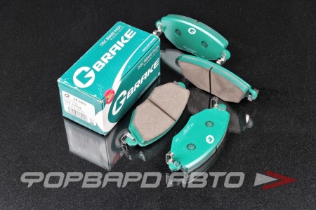 Купить Колодки тормозные G-BRAKE GP-23033