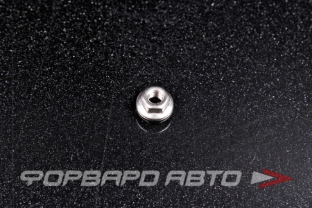 Купить Гайка шестигранная М4*0,7 с фланцем пресс-шайбой DIN 6923 нерж. А2  