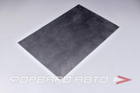 Купить Лист карбон 350*500*0,7мм, матовый (до 80С) Twill 3K ФОРВАРД АВТО 