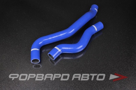 Купить Патрубки радиатора силиконовые MMC Lancer EVO 4 5 CP9A CN9A синие AUTOBAHN88 