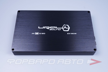 Купить Автоусилитель 2х-канальный, 2*120 Вт (class AB) URAL AKM 2.120