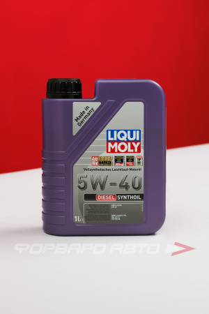 Масло моторное 5W40 1л, Synthoil Diesel A3/B4 LIQUI MOLY 1340