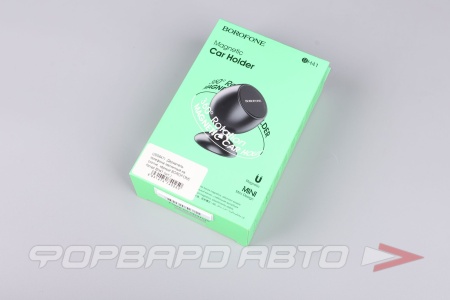 Купить Держатель телефона магнитный на скотче, чёрный BOROFONE BH41