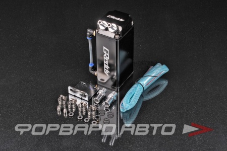 Купить Маслоуловитель квадратный под шланг 9 мм черный, GReddy style  