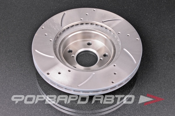 Диск тормозной перфорированный вентилируемый G-BRAKE GFR-02244R