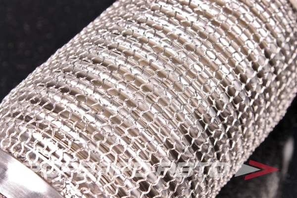 Гофра глушителя 60*150 (wire mesh, interlock) кольчуга TIXONA P60150WM
