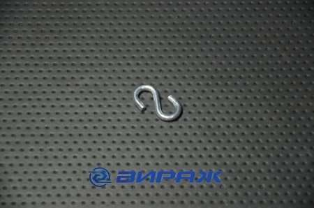 Купить Крюк S-образный 3мм. цинк  4158