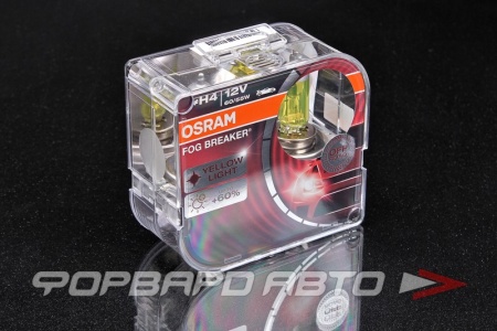 Купить Лампа H4 12V 60/55W P43t FOG BREAKER OSRAM 62193FBR-HCB