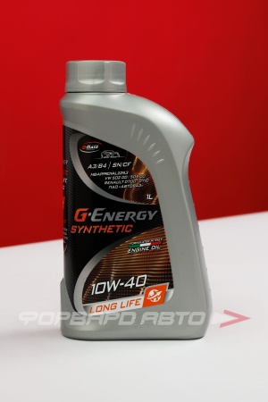 Купить Масло моторное 10W40 1л, Synthetic Long life SN/CF (с) G-ENERGY 253142394