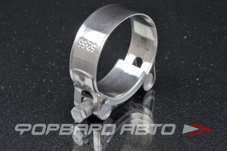 Купить Хомут силовой 52-55мм, нержавеющ.сталь  