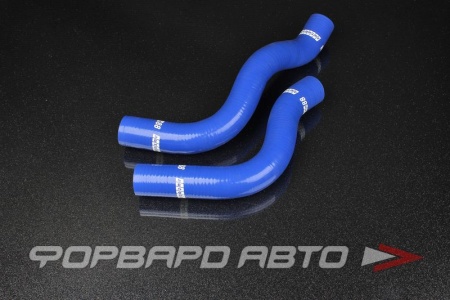 Купить Патрубки радиатора силиконовые MMC Galant VR4 E39A 4G63 87-92 синие AUTOBAHN88 
