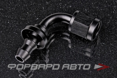 Купить Фитинг AN4 90°, под шланг 7 мм, Push Lock AB88 