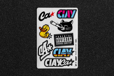 Стикер-пак "CIAY" Logo 2  140*200мм CIAY CD-SP-L2