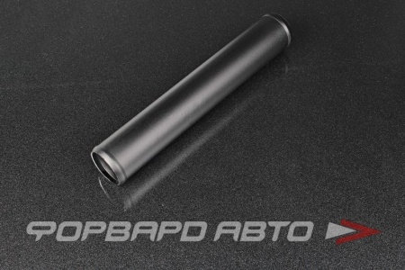 Купить Патрубок алюминиевый 51 мм прямой черный AUTOBAHN88 