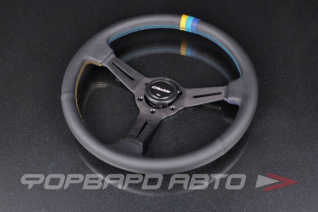 Купить Руль 340 мм, вылет 47 мм, кожа, GReddy Sport Steering Wheel GREDDY 16600001