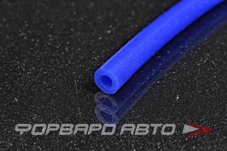 Купить Шланг силиконовый вакуумный 6 мм синий  