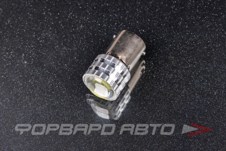 Лампа светодиодная 12V P21W BA15S 1 COB диод белая SKYWAY S08201463