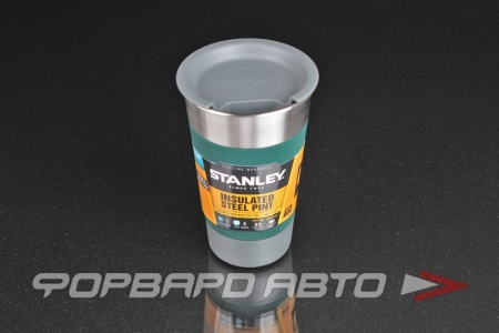 Купить Термокружка Adventure Pint, 0.47л., зеленая STANLEY 10-01703-006