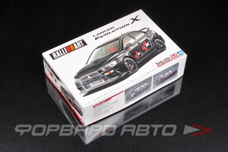 Сборная модель Mitsubishi Lancer Evolution X RalliArt '07 AOSHIMA 05987