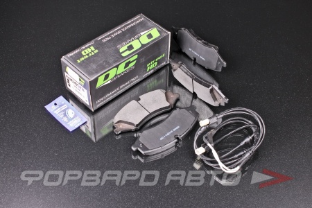 Купить Колодки тормозные LAND ROVER RANGE ROVER SPORT IV передние Street HD+ DC BRAKES DC1425R18