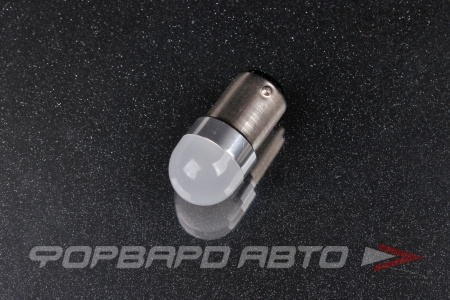 Лампа светодиодная 12-24V P21/5W S25 4 SMD диода BAY15d 2-конт Белая SKYWAY S08201275