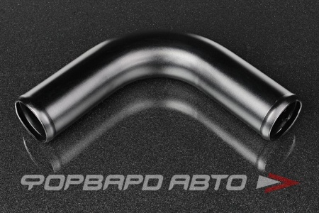 Купить Патрубок алюминиевый 51 мм 90 градусов черный AUTOBAHN88 