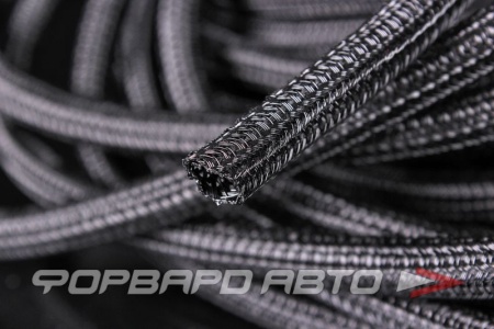 Купить Оплетка "змеиная кожа" 6,4 мм стенка 0,6 мм, черная (F6 PET Self Wrapping 1/4" Black 100') TECHFLEX 