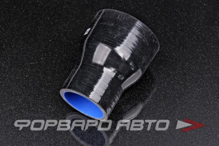 Купить Патрубок силиконовый 51-70 мм, L=100 мм, 4 слоя армировки, чёрный FORA ASHU02-51>70