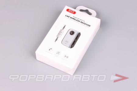 Купить Ресивер-AUX проигрыватель Bluetooth  (AUX 3.5-3.5) 2.4А USB, цвет черный XO BCC15