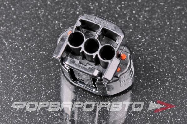 Разъем 3 way генератора TOYOTA 2JZ 22-20 AWG (TS090-SKT1) 1.1-1.4mm (TS090-SL1) TS 090 Sealed Series, черный  3-1-50