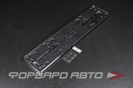 Купить Накладка под номер LIGHT черная (1шт) RCS 