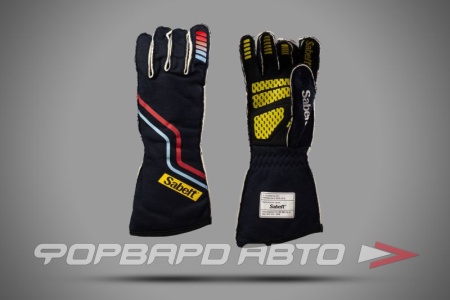 Купить Перчатки для автоспорта Sabelt HERO TG-10, FIA 8856-2018, размер 10 SABELT RFTG10BL10