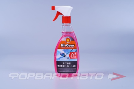 Купить Очиститель стекол 2 в 1 триггер, 473мл (летний) HI-GEAR HG5643