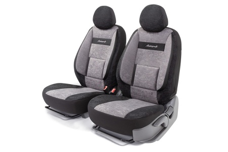 Купить Получехлы на сиденья передние (4предм.) велюр, 3D крой,  5 мм поролон. "COMFORT" AUTOPROFI COM-0405