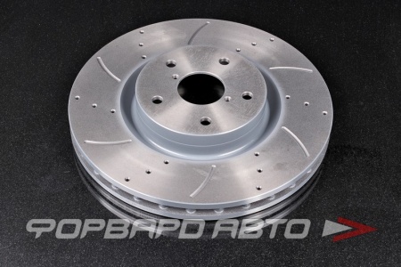 Купить Диск тормозной вентилируемый перфорированный G-BRAKE GFR-20739L