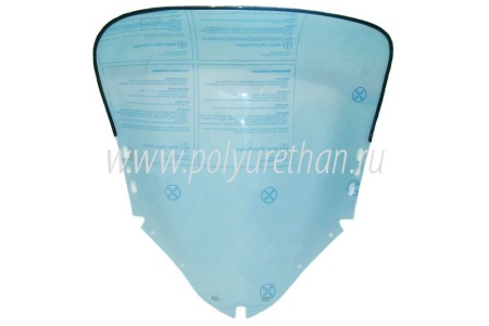 Купить Стекло для снегохода BRP Ski-Doo SUMMIT X154 800R (2008 год) (2мм, h=570мм) ПОЛИУРЕТАН 50-44-413