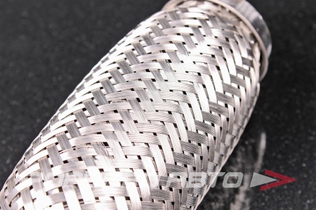 Купить Гофра глушителя 40*150, (Interlock) трехслойная (AISI 304) TIXONA P40150