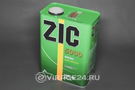 Купить Масло моторное 10W40 4л, X5000 ZIC 162658
