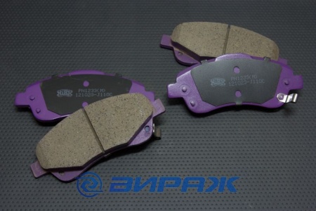 Купить Колодки тормозные передние NiBK PN-1233