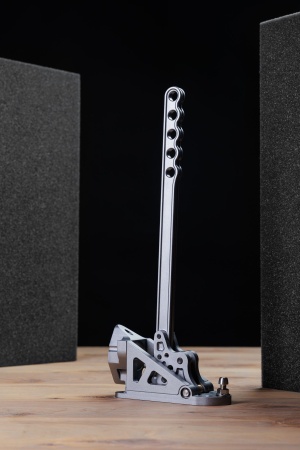 Купить Ручник гидравлический без цилиндра универсальный, вертикальный/горизонтальный, фрезерованный AL GRAY FORWARD RACING FBU0002 GRAY Купить Ручник гидравлический без цилиндра универсальный, вертикальный/горизонтальный, фрезерованный AL GRAY FORWARD RACING FBU0002 GRAY