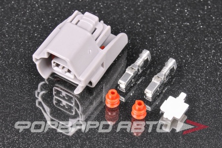Купить Разъем 2 way форсунки Toyota / Denso, 20-16 AWG (TS090-SKT2) 1.4-2.0mm (TS090-SL5) TS 090 Sealed Series  2-1-773
