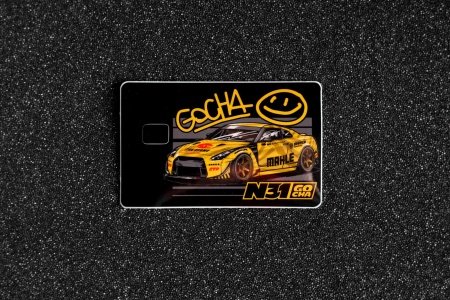 Купить Стикер для банковской карты "GOCHA SMILE - GTR " 2023 ФОРВАРД АВТО 