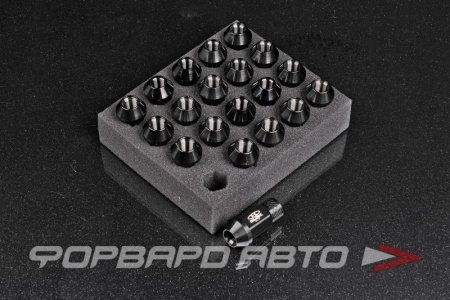 Купить Гайки колесные М12*1,25мм, 20шт, алюминий, чёрный EPMAN BLOX750DJT- 125