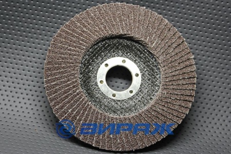 Купить Круг лепестковый шлифовальный торцевой 125х22 мм  Р80 ЗУБР КЛТ1