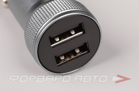 Купить Устройство зарядное в прикуриватель 2,4А 2USB HOCO Z49