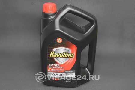 Купить Масло моторное 10W40 4л, HAVOLINE EXTRA TEXACO 