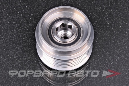 Купить Шкив генератора с обгонной муфтой 17*55*41/43 (6pk M14*1,5) RH KRAUF APN2486DE